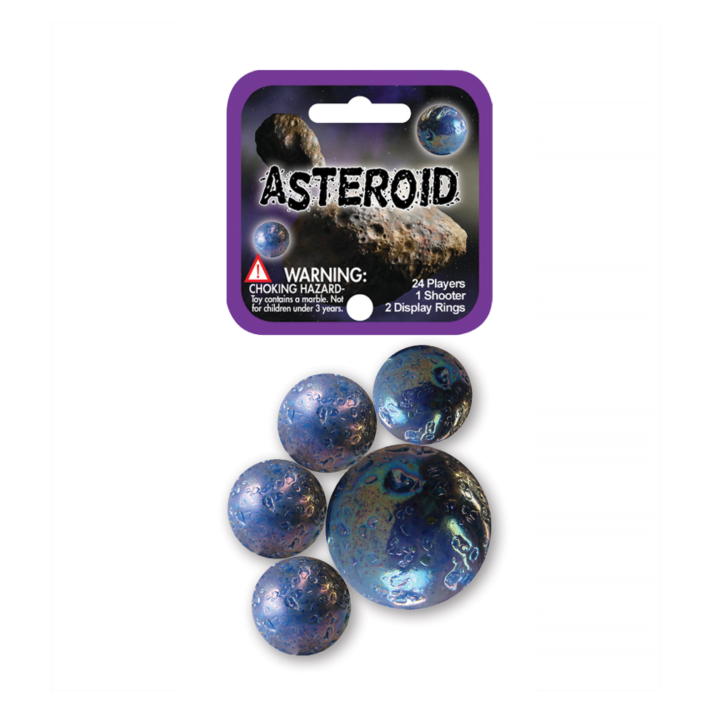 Asteroid Pattern Marbles